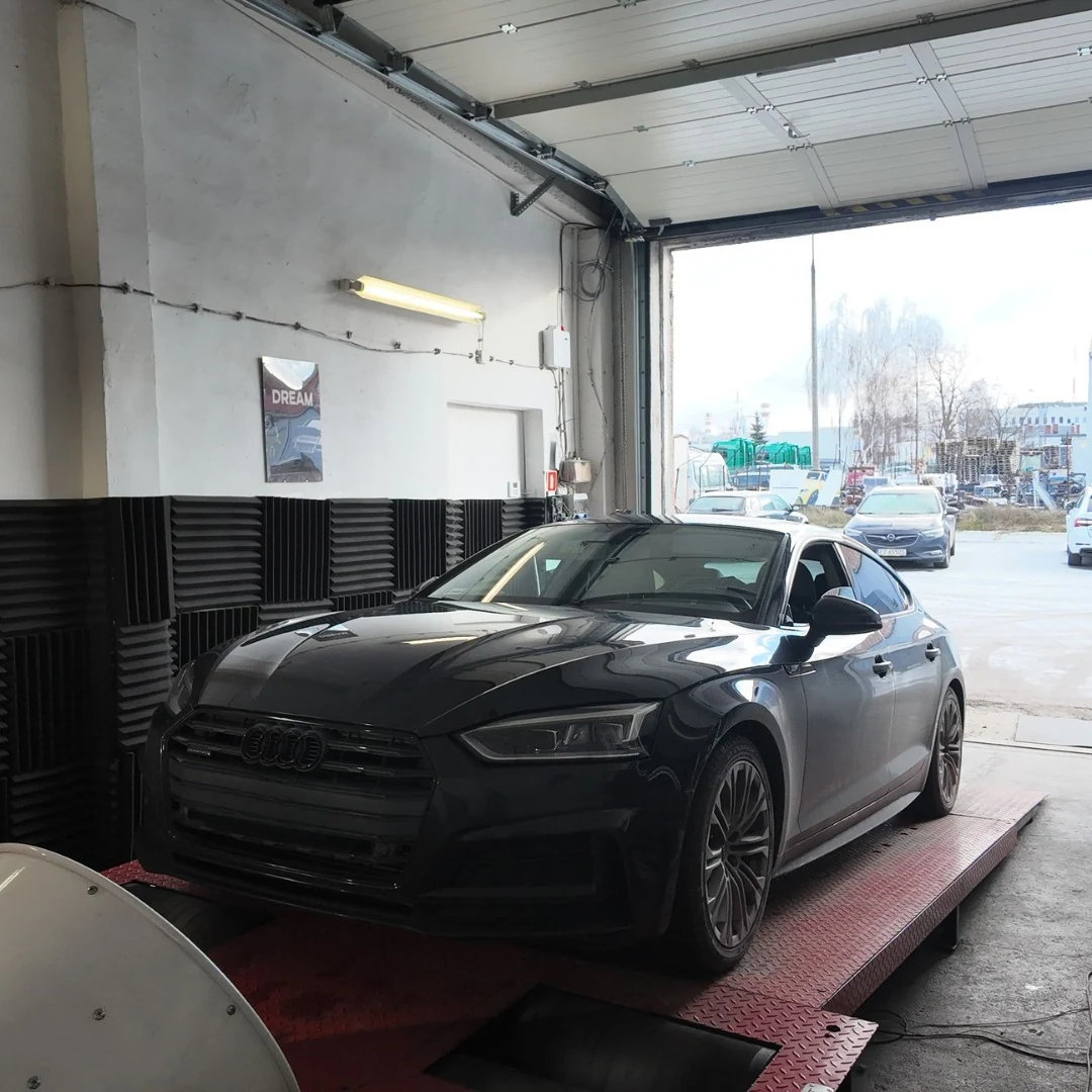 Audi A5 2.0 TFSI 252 KM – Stage 1 + modyfikacja skrzyni biegów — dokumentacja 1